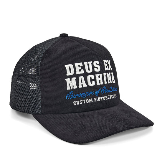 Deus Ex Machina Gumshoe Cord Trucker Black