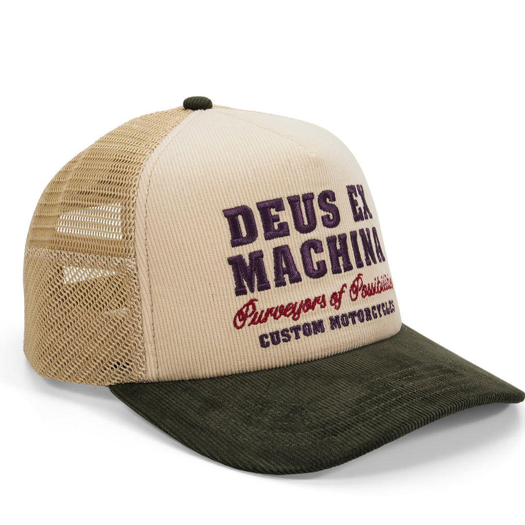 Deus Ex Machina Gumshoe Cord Trucker Cream
