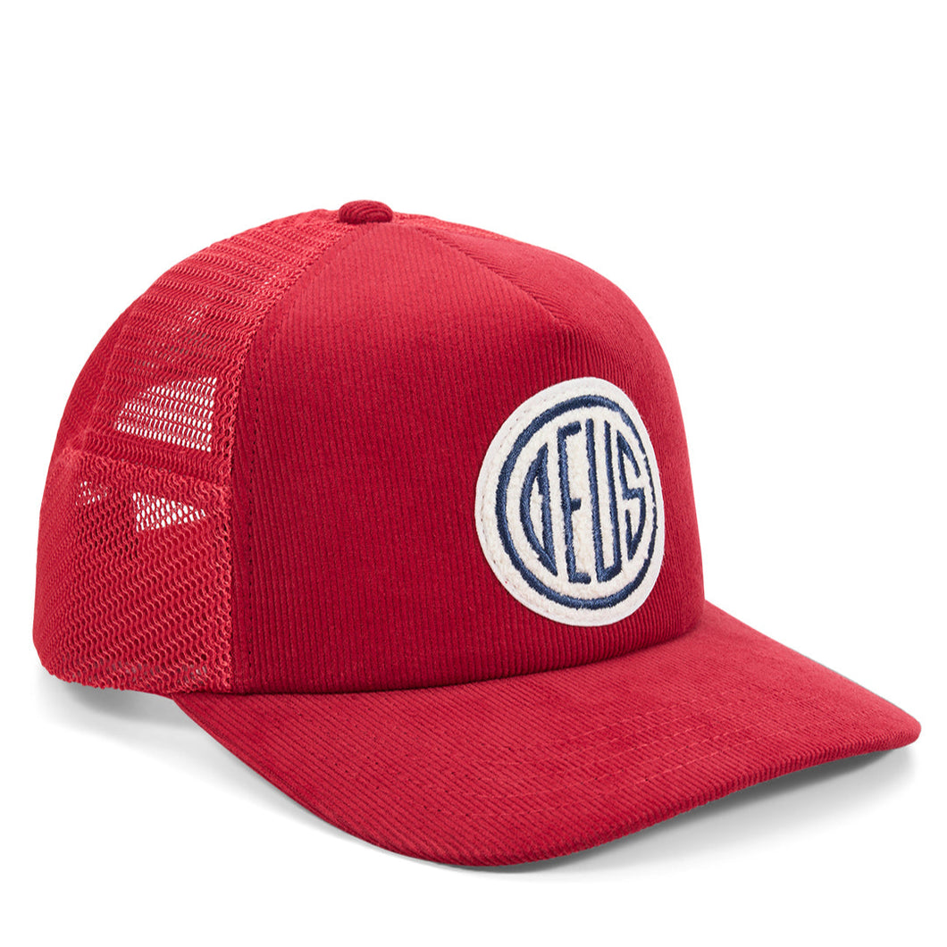 Deus Ex Machina Pill Cord Trucker Ribbon Red