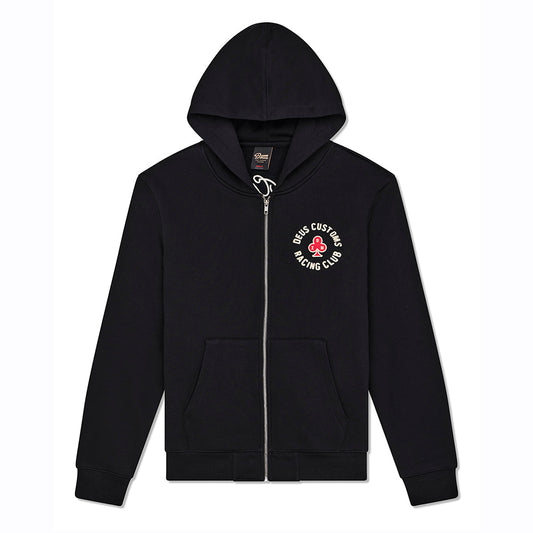 Deus Ex Machina Basto Zip Hoodie Black