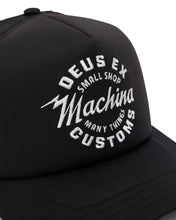 Load image into Gallery viewer, Deus Ex Machina Amped Circle Trucker Black

