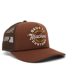 Load image into Gallery viewer, Deus Ex Machina Amped Circle Trucker Chocolate
