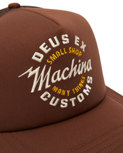 Load image into Gallery viewer, Deus Ex Machina Amped Circle Trucker Chocolate
