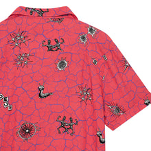 Load image into Gallery viewer, Deus Ex Machina Vibrant Virus Shirt Strawberry

