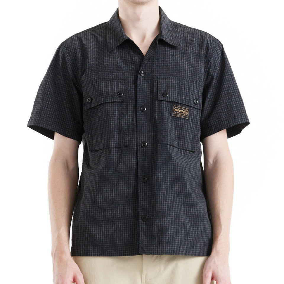 Deus Ex Machina Nile Fatigue Shirt Black