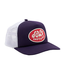 Load image into Gallery viewer, Deus Ex Machina Mazey Trucker Navy Cosmos
