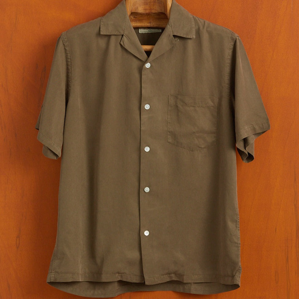 Portuguese Flannel Dogtown SS Shirt Olive
