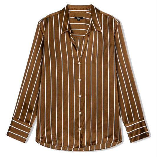Rails Dorian Shirt Ginger Stripe
