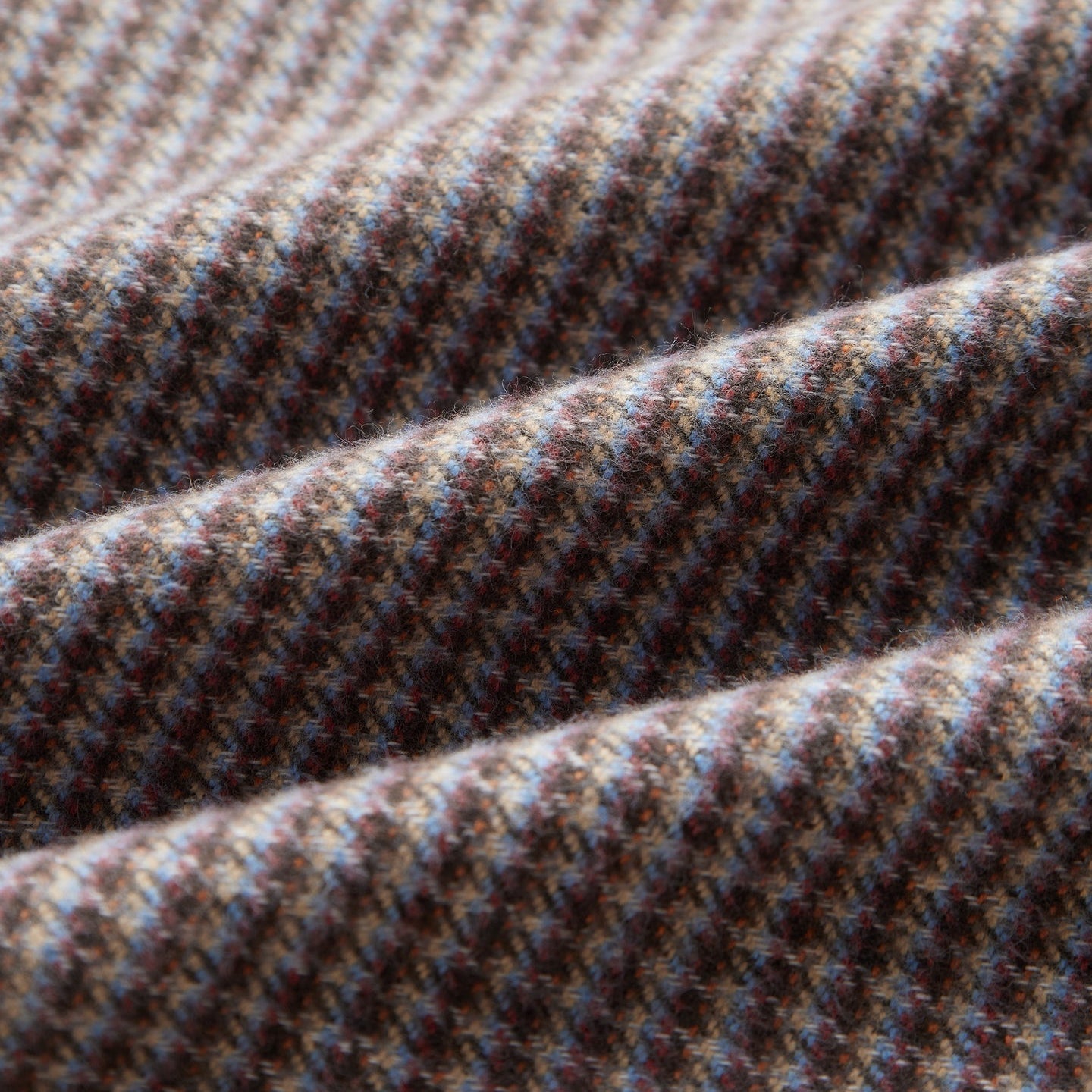 Portuguese Flannel Dylan LS Shirt Blue / Bordeaux