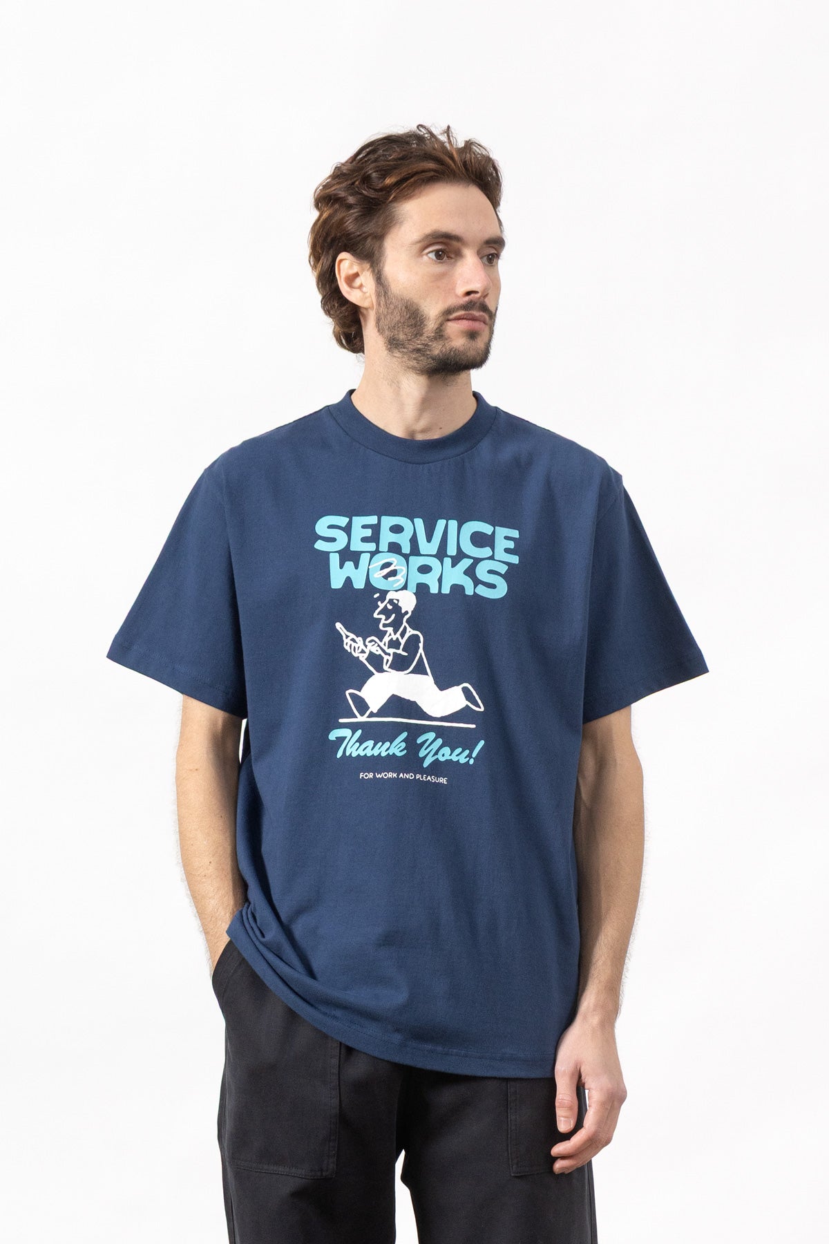 Service Works Daily Specials Tee Navy