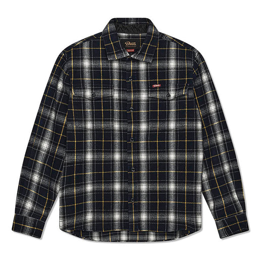 Deus Ex Machina Jermaine Check Shirt Blue Check