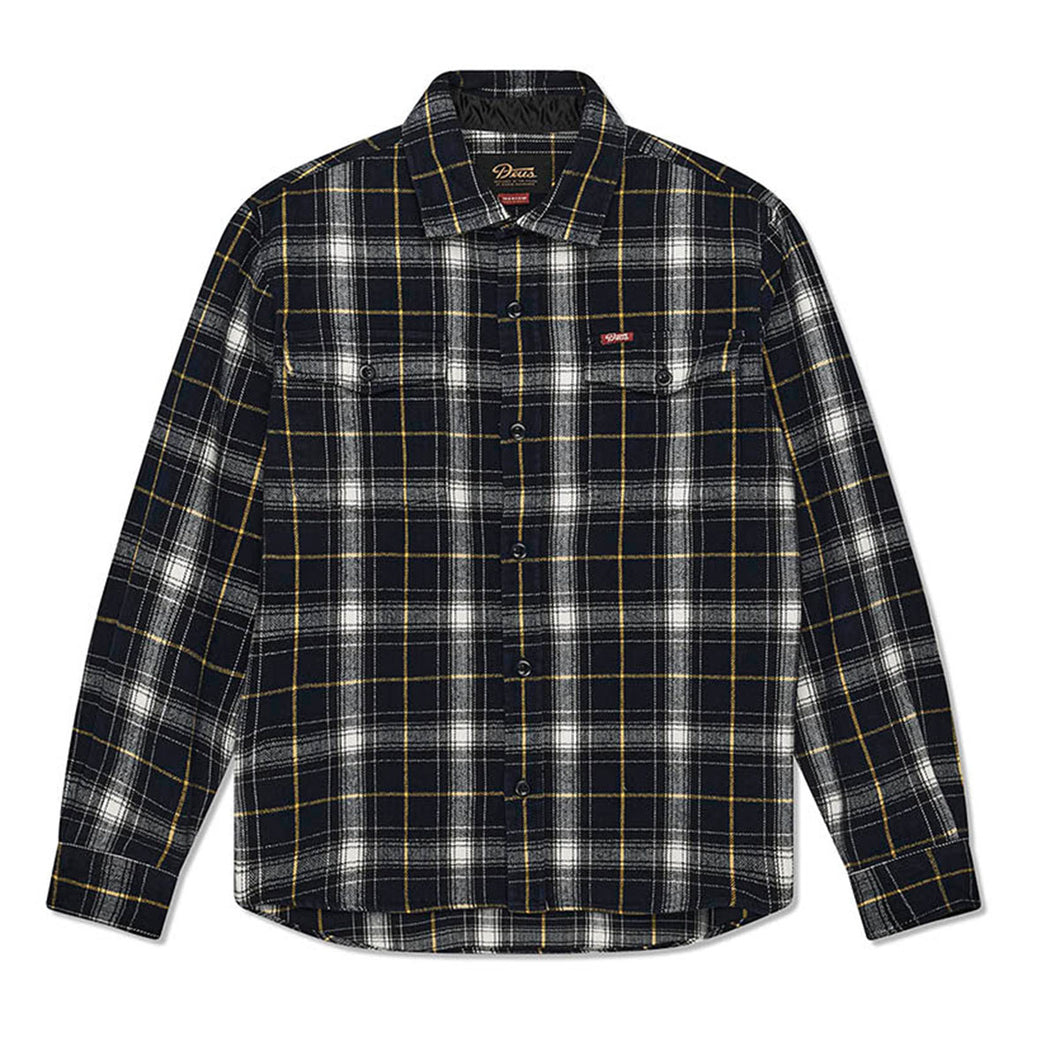 Deus Ex Machina Jermaine Check Shirt Blue Check