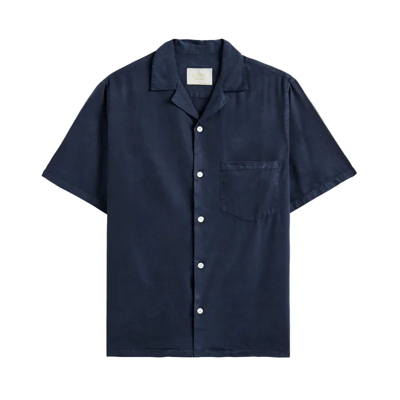 Portuguese Flannel Dogtown SS Shirt Navy