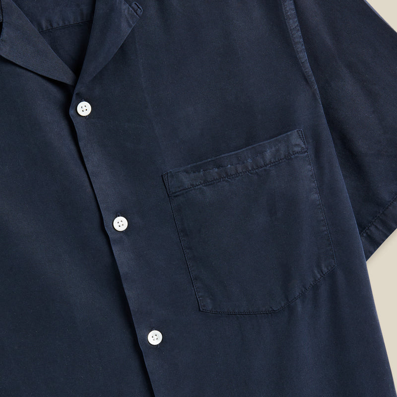 Portuguese Flannel Dogtown SS Shirt Navy