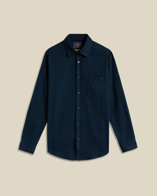 Portuguese Flannel Brushed Espiga LS Shirt Green