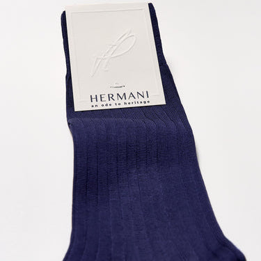 Hermani Filo Di Scozia Cotton Mid-Calf Viola