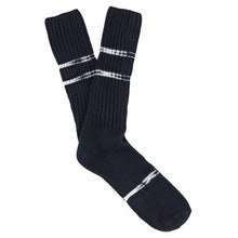 Load image into Gallery viewer, Escuyer Tie Dye Socks Indigo Dyed Socks
