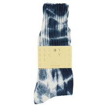 Load image into Gallery viewer, Escuyer Tie Dye Socks Off White / Graphite
