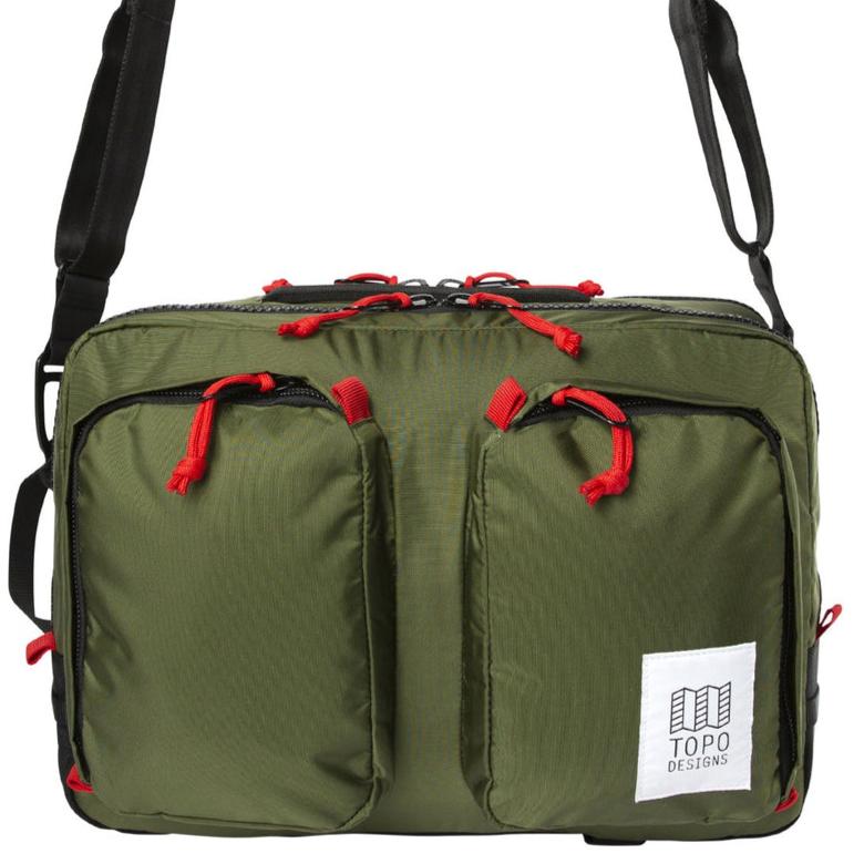 Topo Designs Global Briefcase Olive / Olive