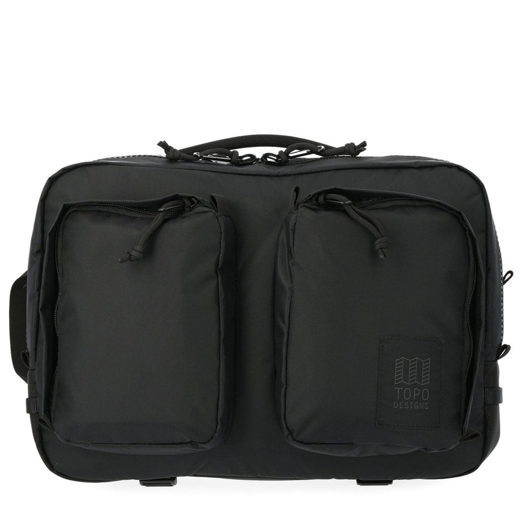 Topo Designs Global Briefcase Black / Black