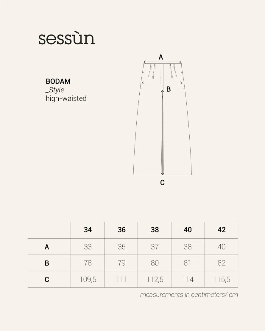 Sessun Bodam Pants Black