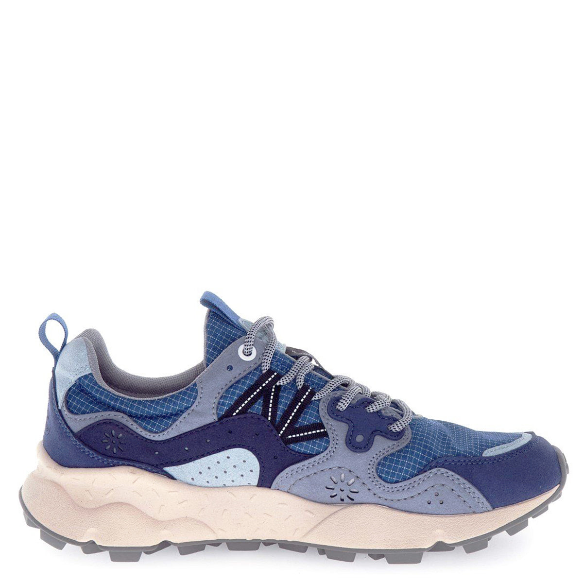 Flower Mountain Yamano 3 Suede / Eco Nylon - Blue / Petrol
