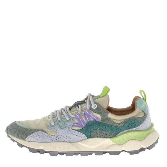Flower Mountain W' Yamano 3 Suede/Nylon Anamalier Taupe-Green