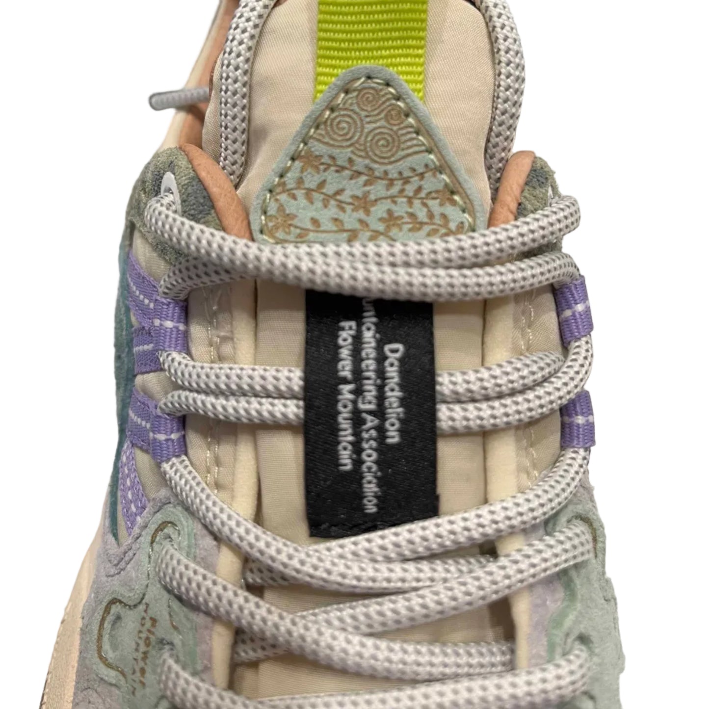 Flower Mountain W' Yamano 3 Suede/Nylon Anamalier Taupe-Green