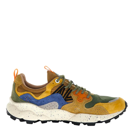 Flower Mountain Yamano 3 Unisex Suede Canvas Yellow-Kaki-Beige