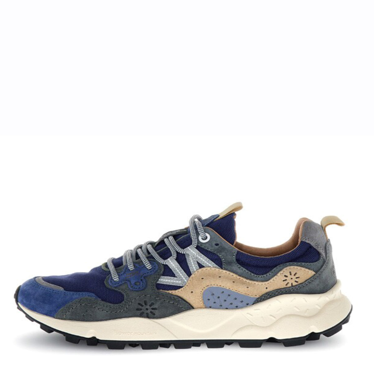 Flower Mountain Yamano 3 Suede Canvas Navy-Anthracite
