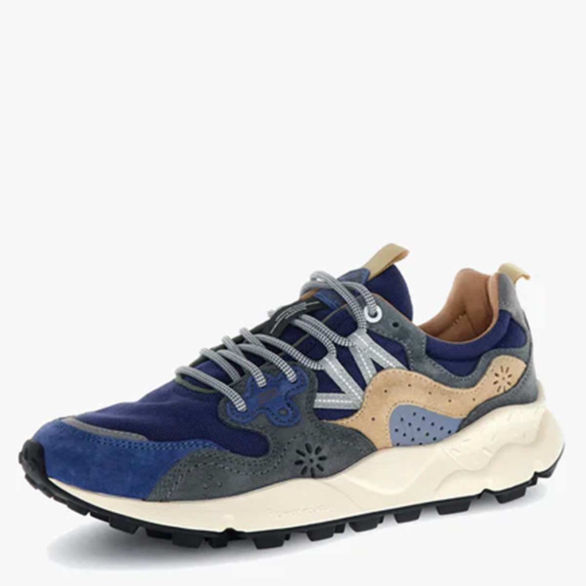 Flower Mountain Yamano 3 Suede Canvas Navy-Anthracite