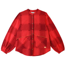 Load image into Gallery viewer, L.F.Markey Gale Shirt Red Gingham
