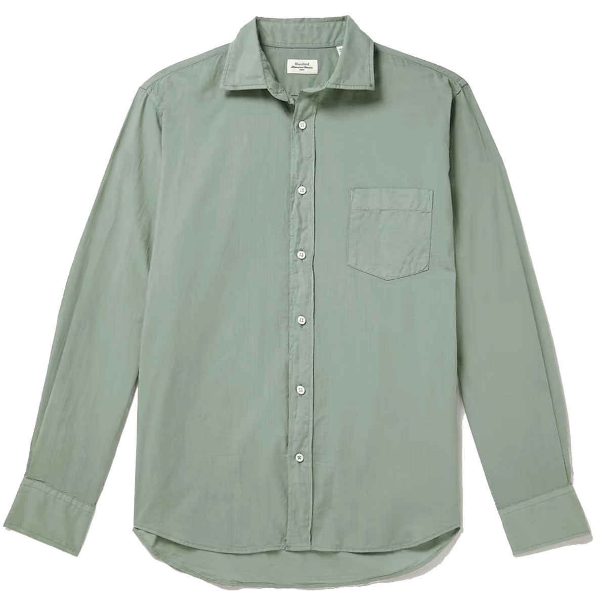 Hartford Paul Pat Shirt Faded Green