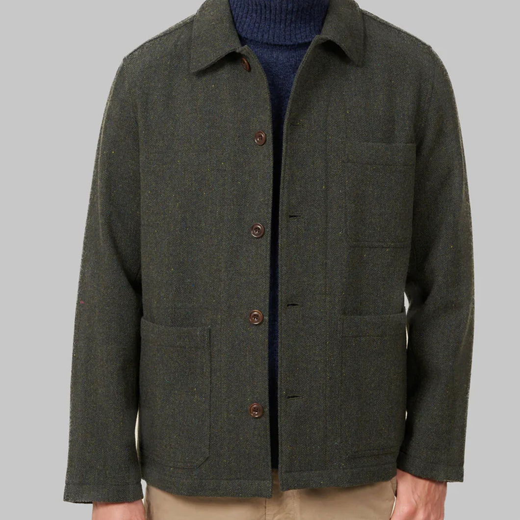 Hartford Jamison Woven Jacket Army