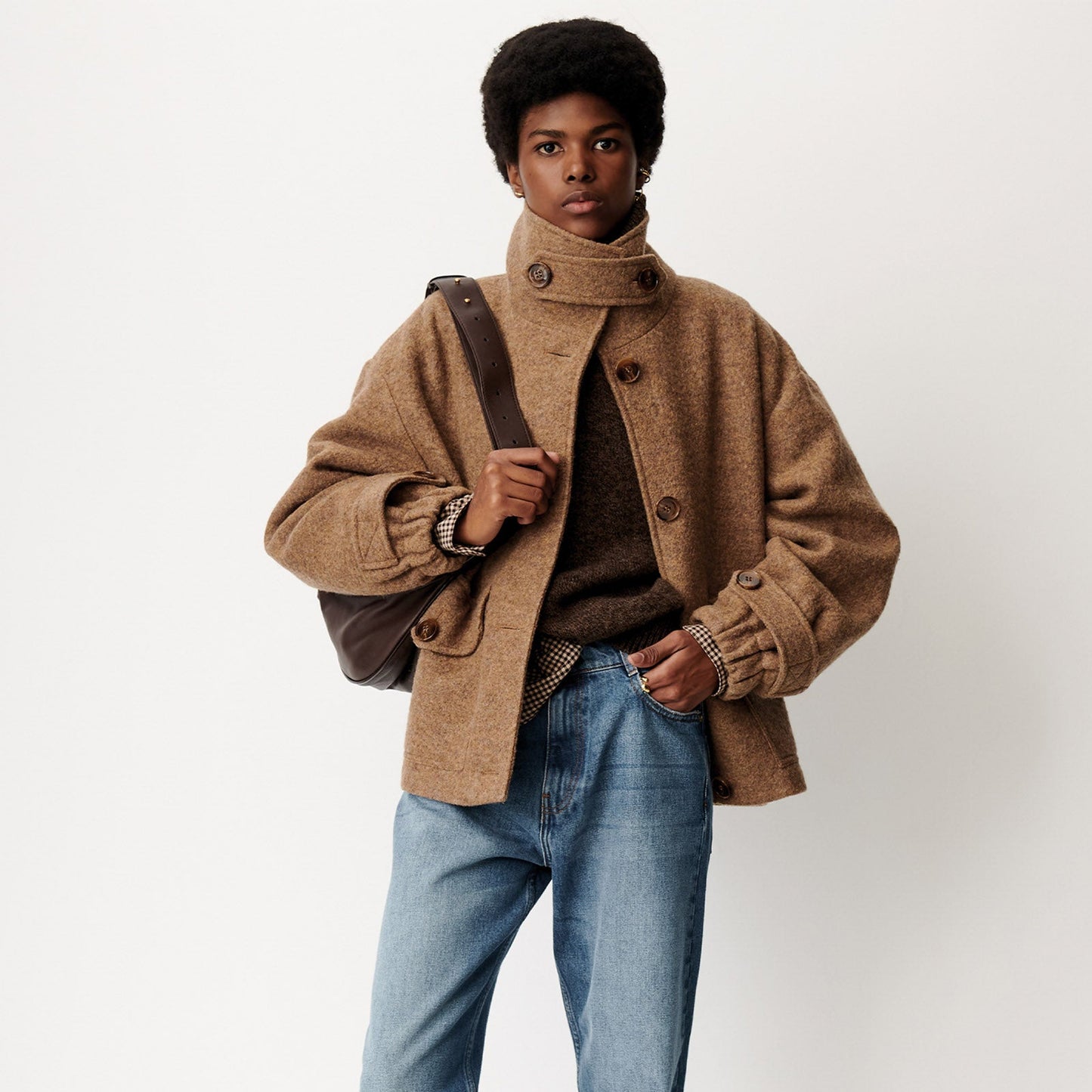 Sessun Hattson Wool Jacket Alpaga