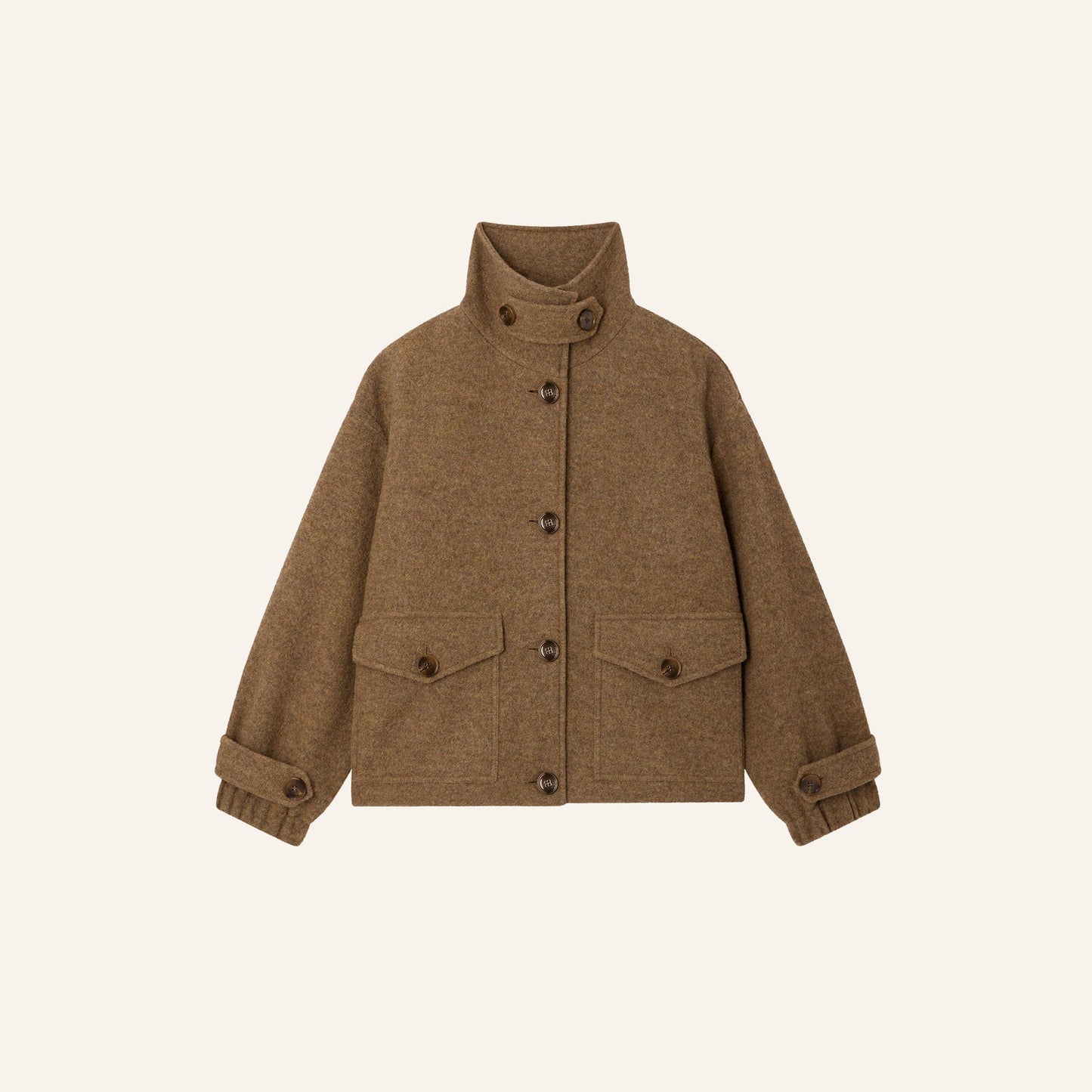 Sessun Hattson Wool Jacket Alpaga