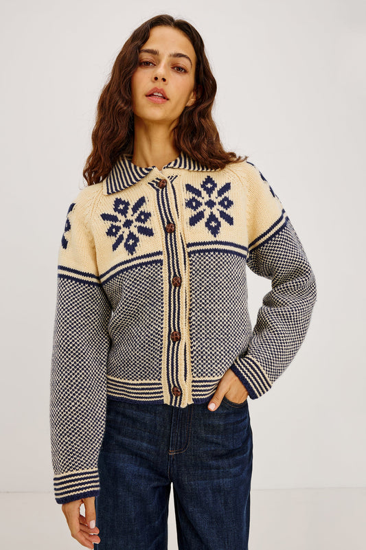 Rails Hilde Cardigan Snowflake