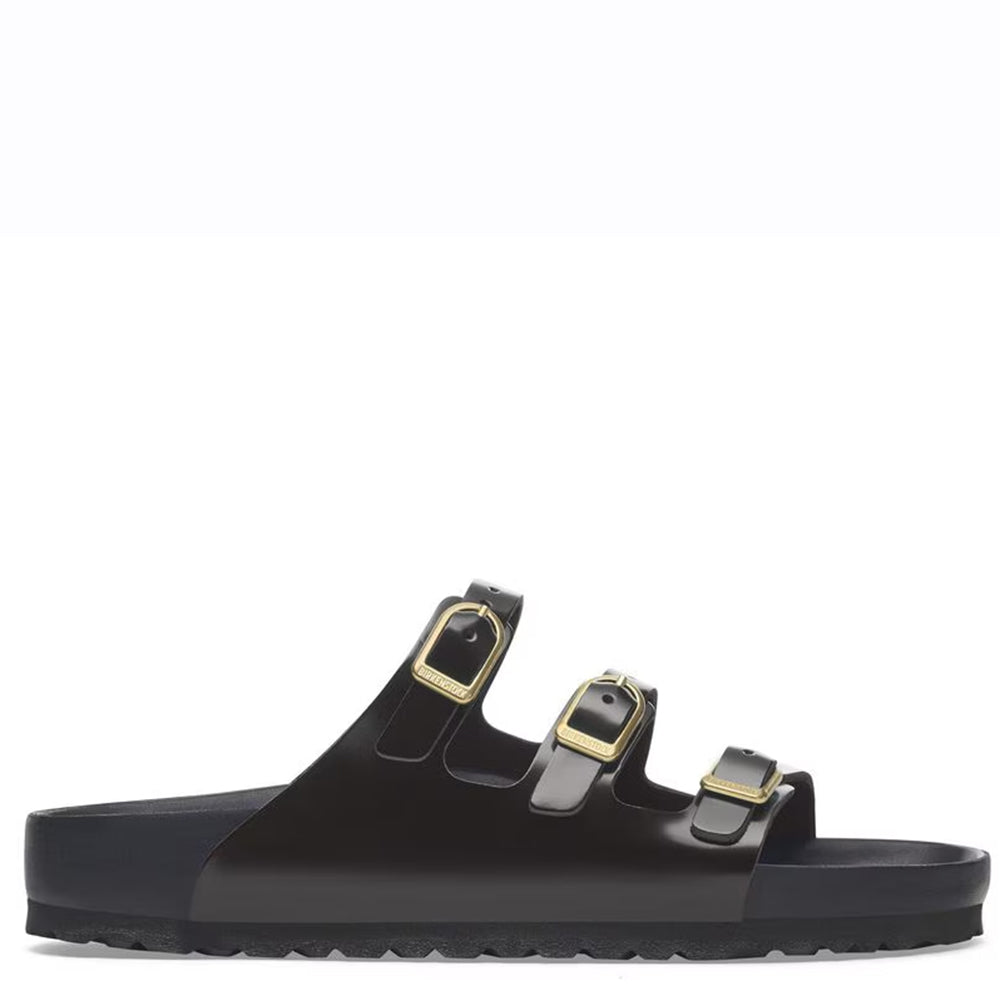 Birkenstock Florida Fresh Patent  Leather High Shine Black