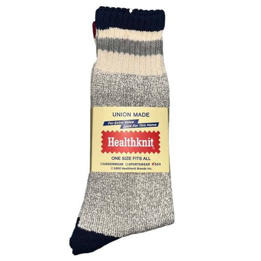Healthknit Socks 3 Pack Grey / Multi