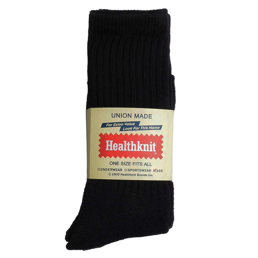 Healthknit Socks 3 Pack Black