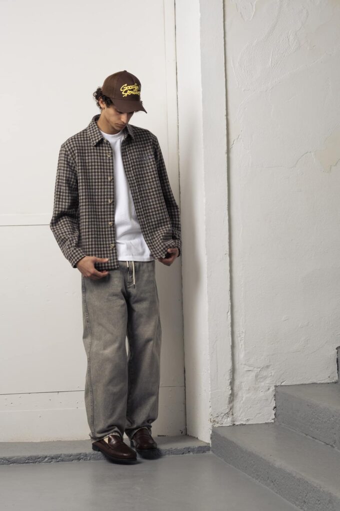 Goodies Sportive Hunter Checks Grey Shirt