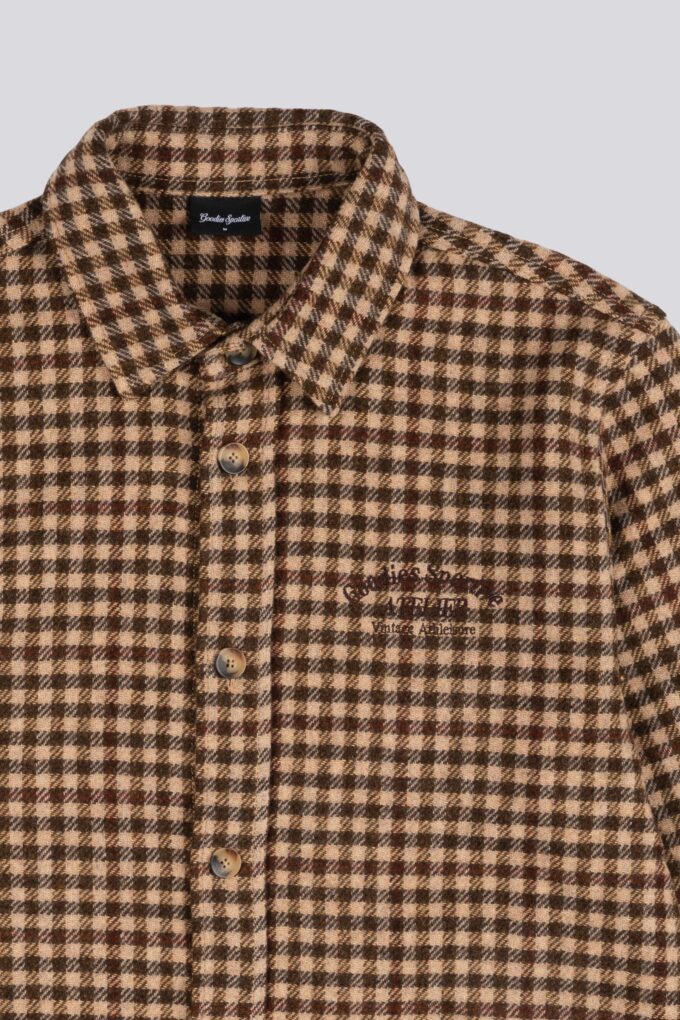 Goodies Sportive Hunter Checks Brown Shirt