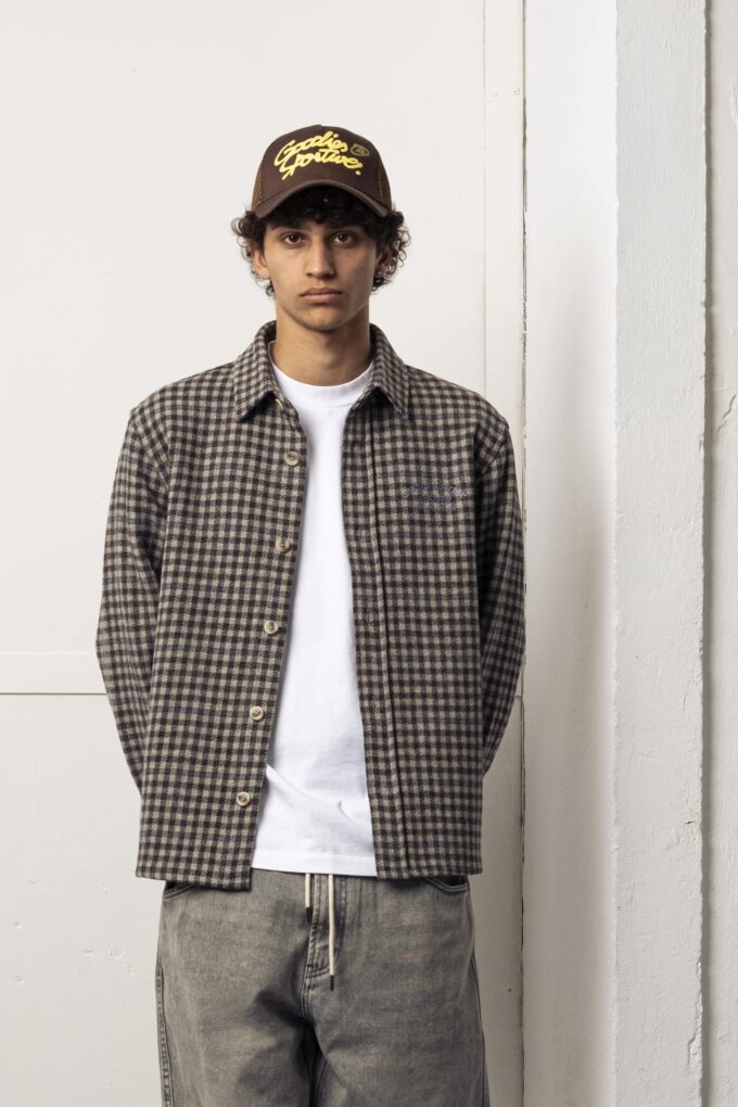 Goodies Sportive Hunter Checks Grey Shirt