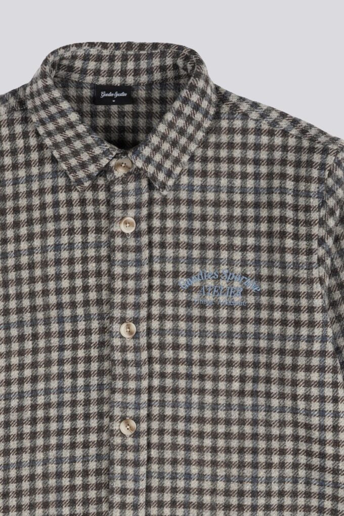 Goodies Sportive Hunter Checks Grey Shirt