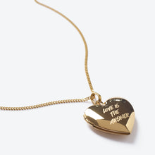 Load image into Gallery viewer, Hoops and Chains Love is the Answer Locket
