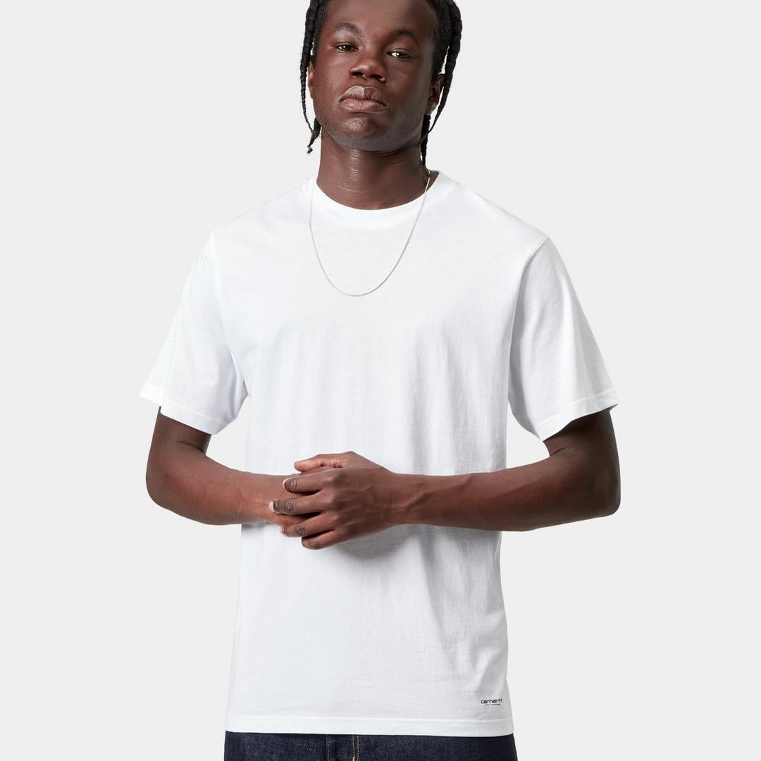 Carhartt WIP Standard Crew Neck T-Shirt 2 Pack  White