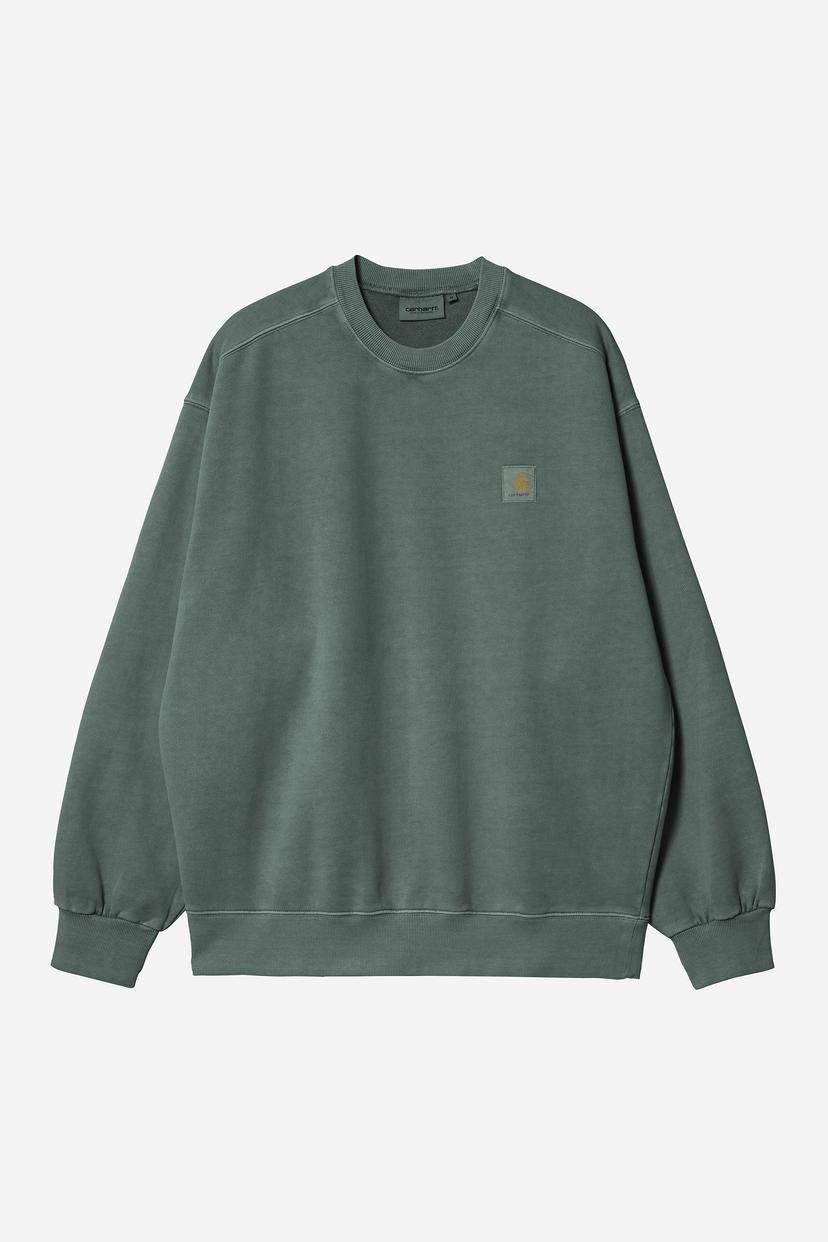 Carhartt WIP Vista Sweat Dark Scarab garment dyed