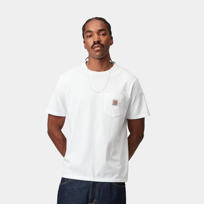 Carhartt WIP S/S Pocket T-Shirt White