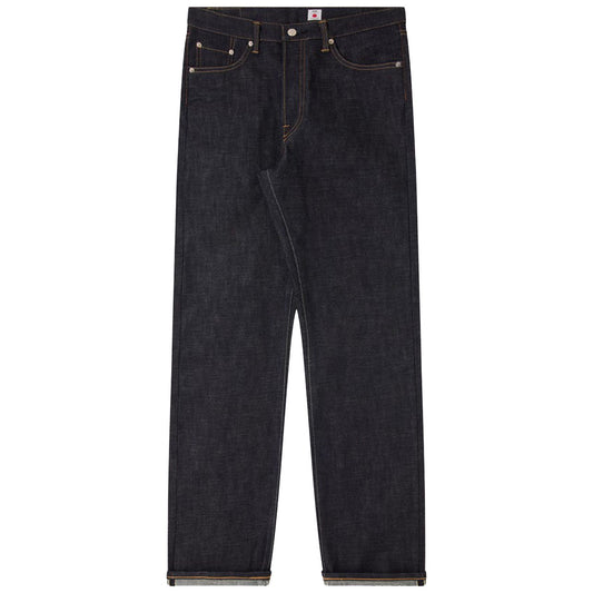 Edwin Loose Straight Kaihara Jean Dark Pure Indigo Rainbow Selvage