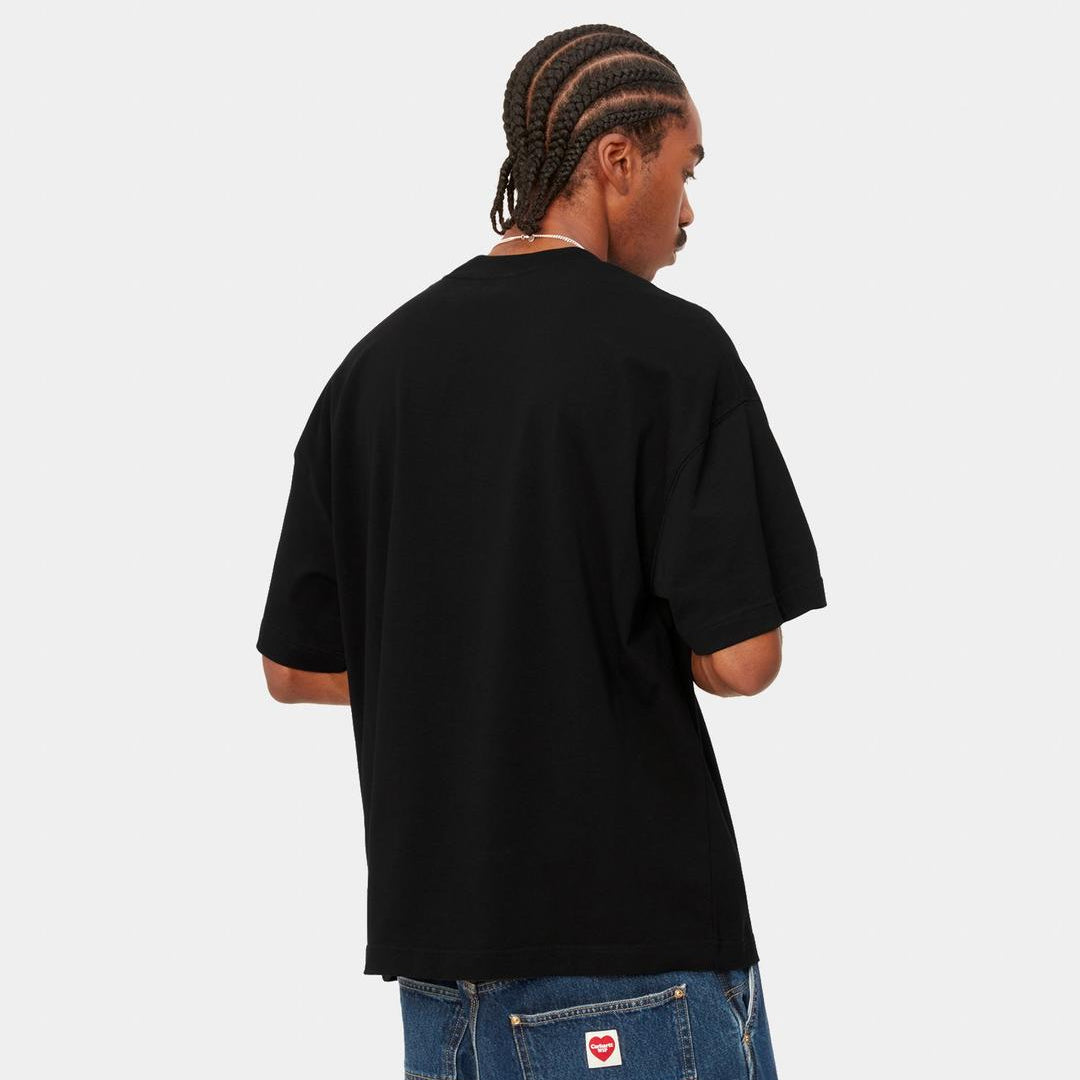 Carhartt WIP S/S Link Script T-Shirt Black / White